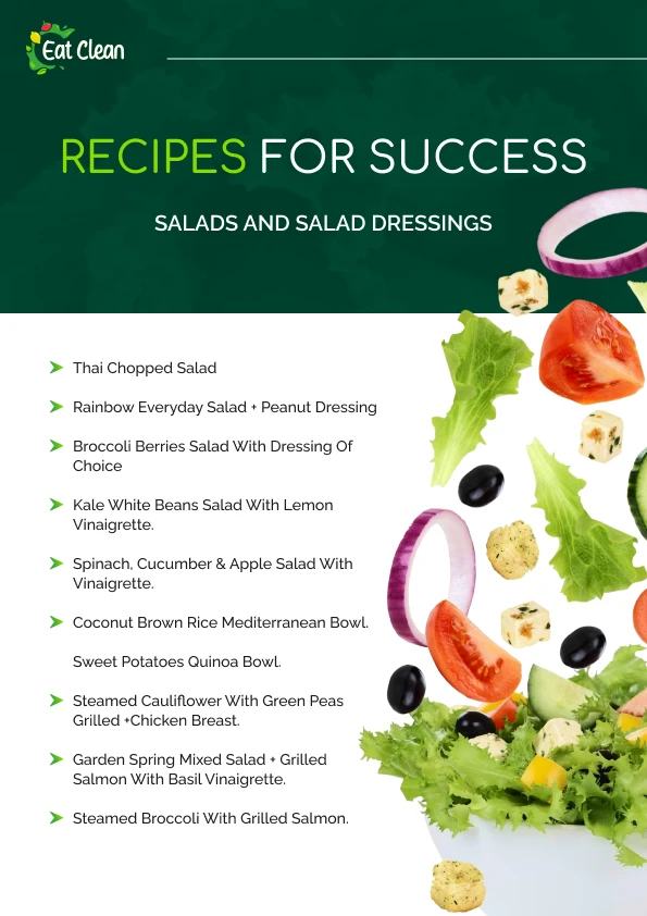 E-book design for Eat Clean