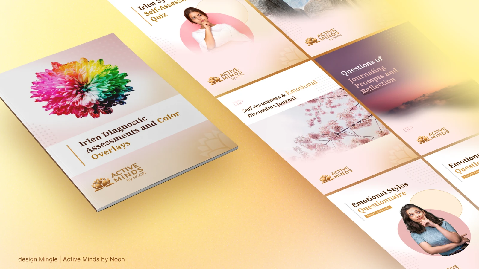 E-book design for Active Minds