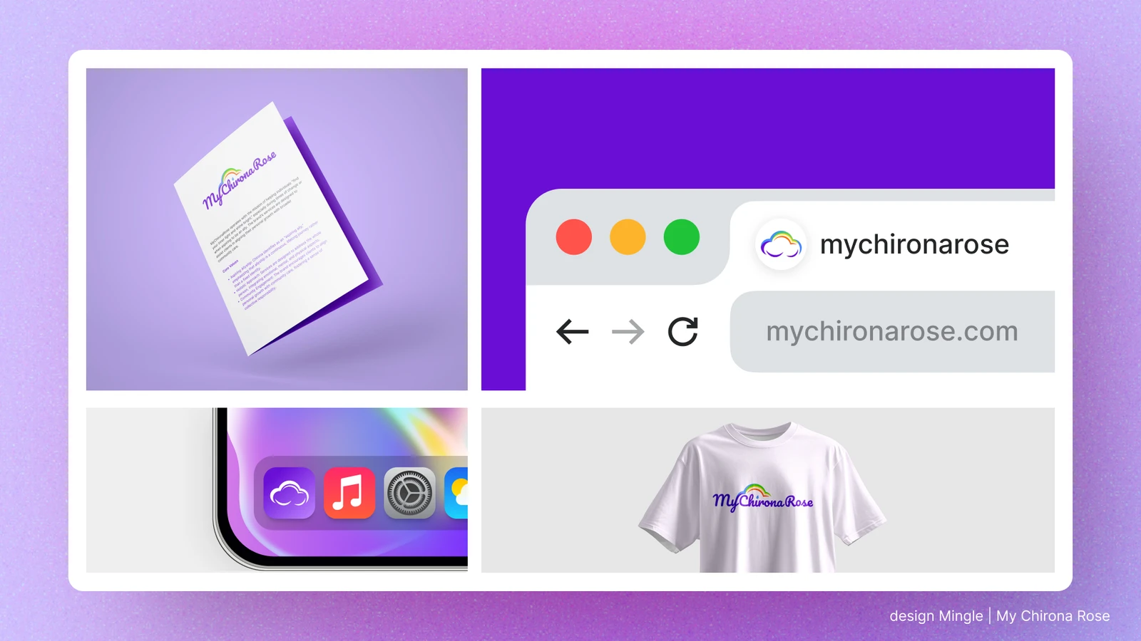 Logo & brand identity for MyChironaRose
