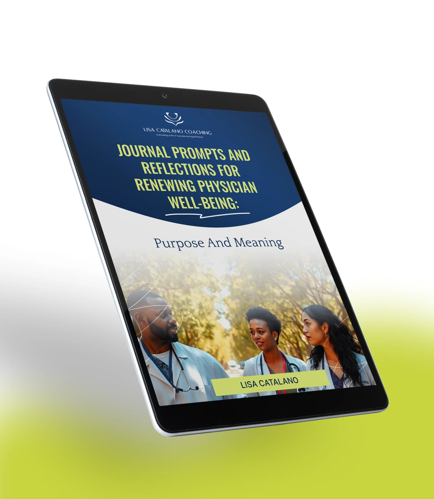 E-book design for Lisa Catalano Coaching