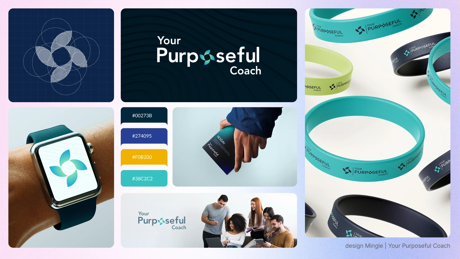 Logo & brand identity for Your Purposeful Coach
