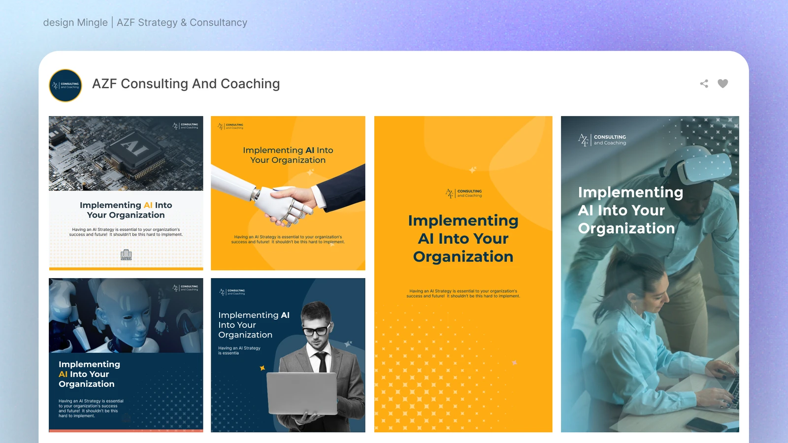 LinkedIn & social content for AZF Consultancy