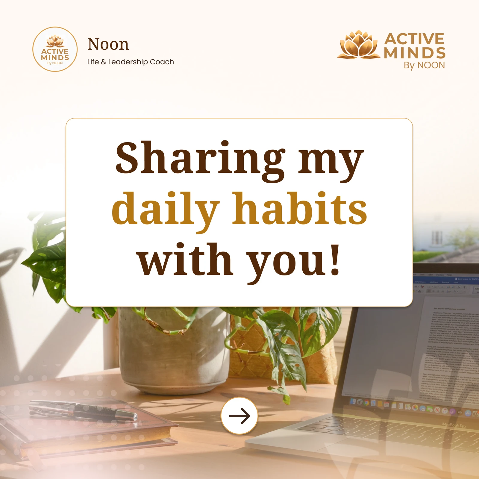 LinkedIn & social content for Active Minds