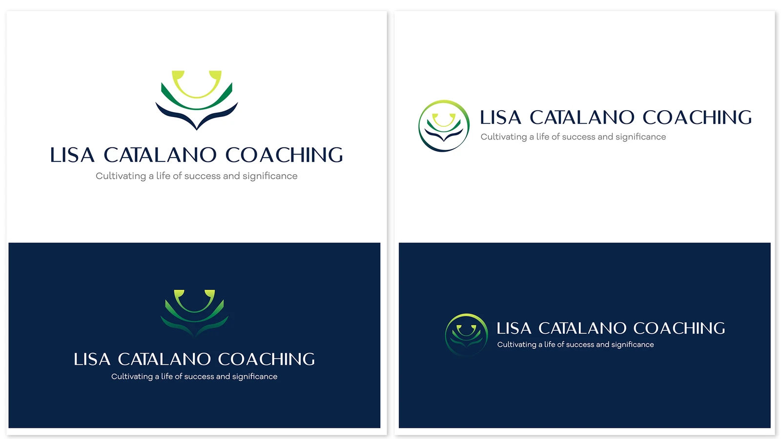 Logo & brand identity for Lisa Catalano Coaching