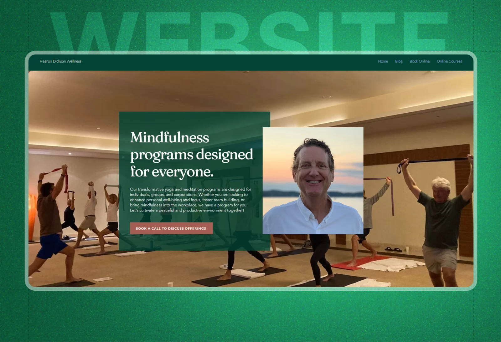 Hearon Dickson Wellness website design