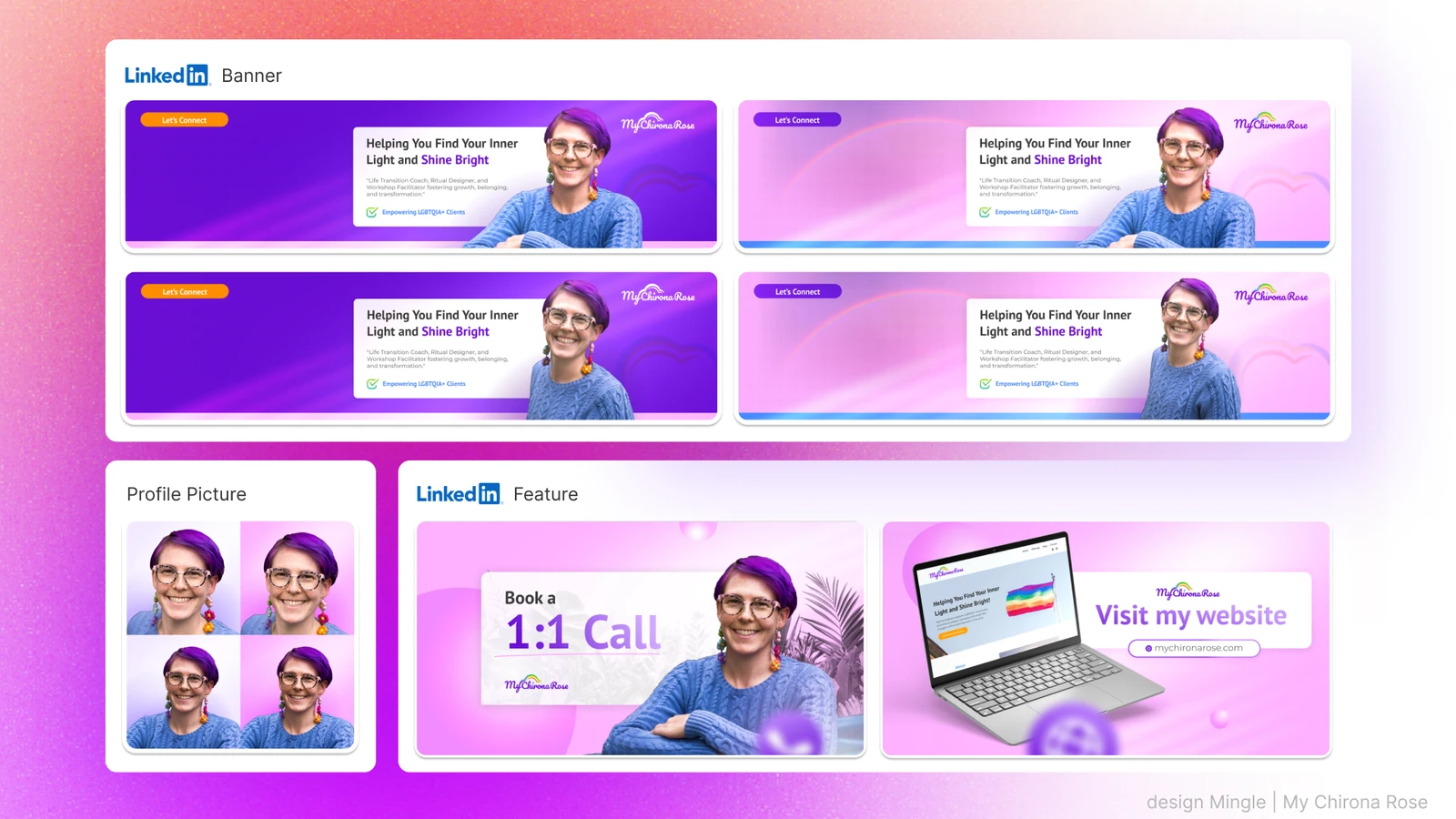 LinkedIn profile optimization for MyChironaRose