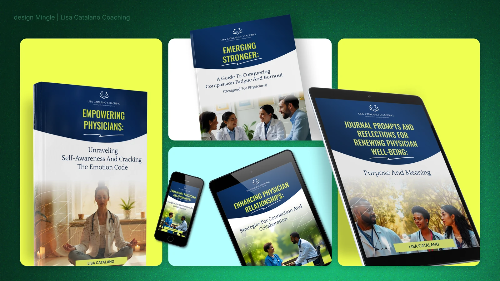 E-book design for Lisa Catalano Coaching