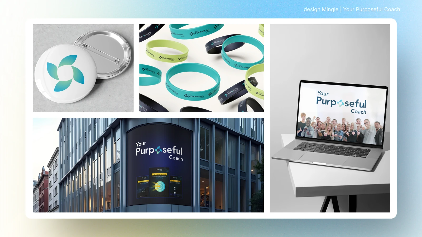 Logo & brand identity for Your Purposeful Coach