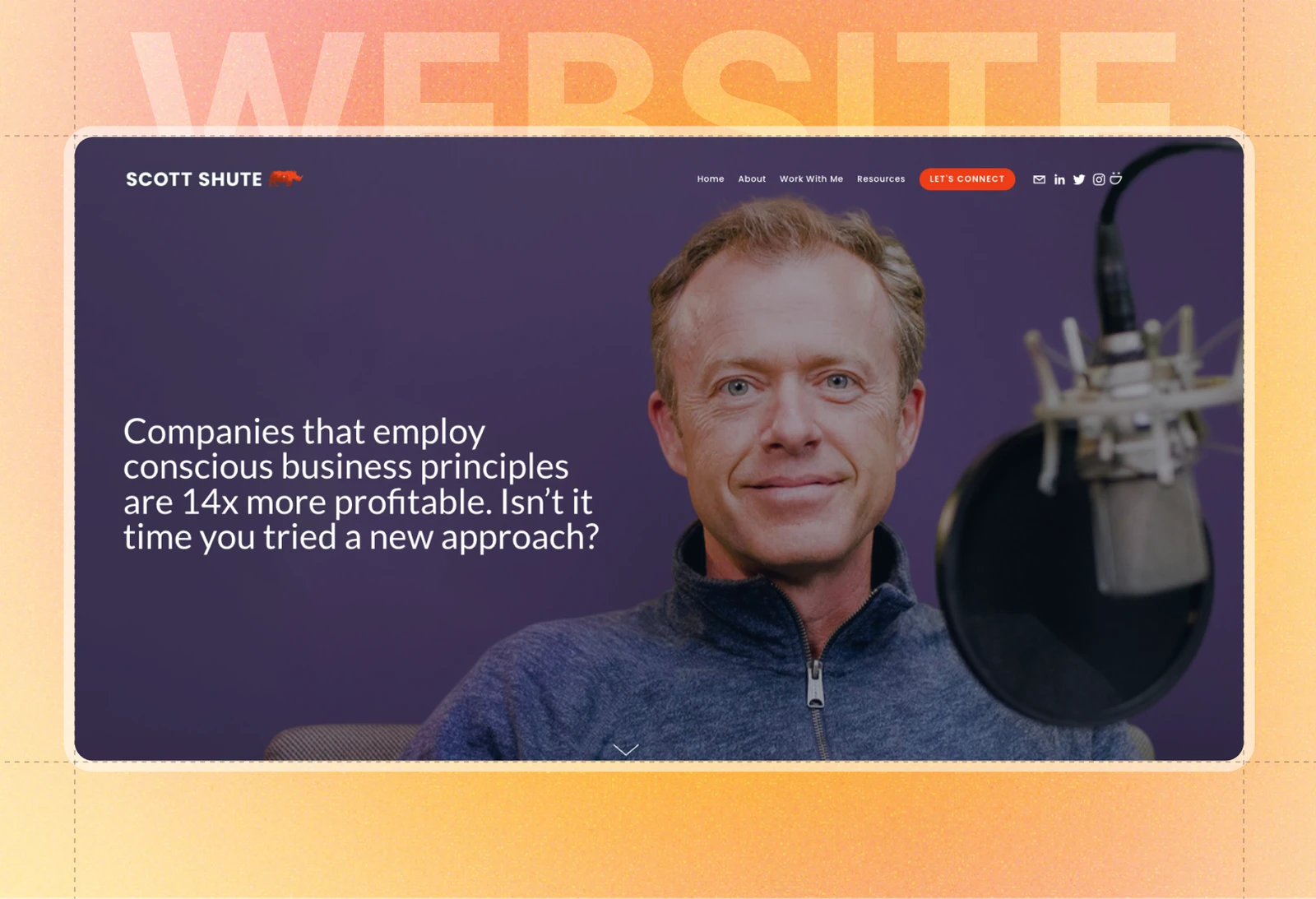 Scott Shute website design
