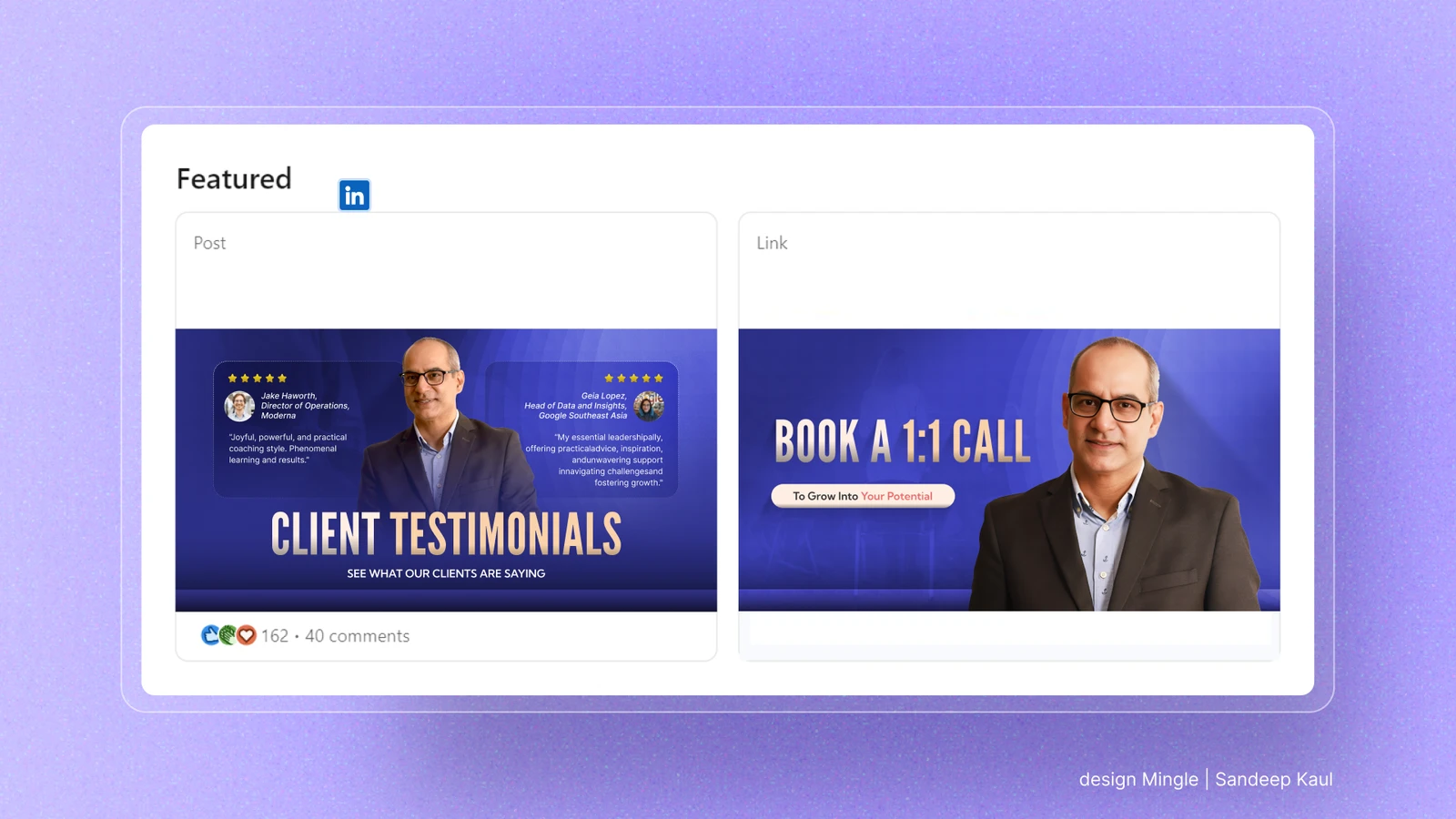 LinkedIn profile optimization for Sandeep Kaul